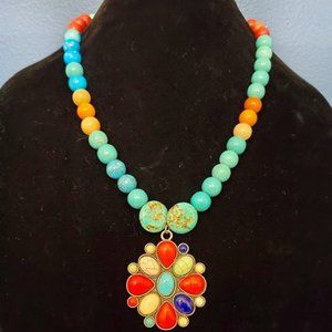 flower necklace